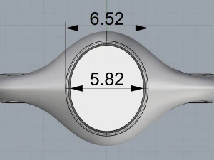 Signet ring 3D Model