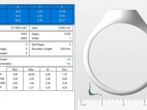 Signet ring 3D 모델