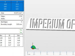 IMPERIUM OF MAN SIGNET RING 3D Модель