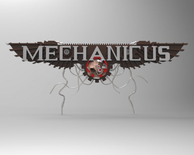 Mechanicus 3D Model .c4d .max .obj .3ds .fbx .stl .blend 