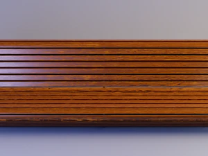 Bench set 3D Model