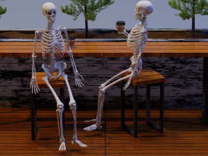Coffee scene Modelo 3D