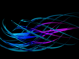 Glowing crystals animation 3D-Modell