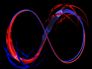 Glowing crystals animation 3D Model