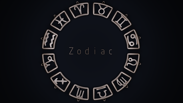 ZODIAC ASTRO SIGNS 3Dプリントモデル .c4d .max .obj .3ds .fbx .stl .blend