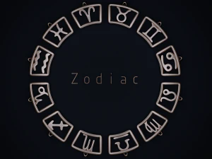 TANDA ASTRO ZODIAK Model Cetak 3D