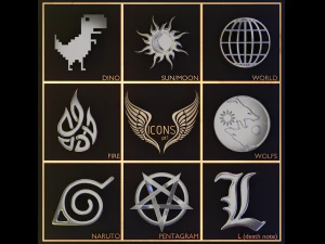 IKON pt1 Model Cetak 3D