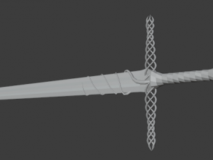 just sword 3Dモデル
