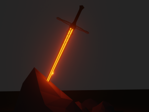 just sword 3Dモデル