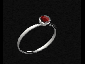 ring diamond 3D 打印模型