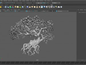 ancient cherry blossoms 3D Model