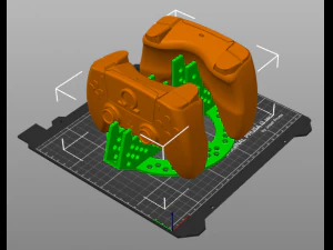 dual controller support ps5 3D Print Model