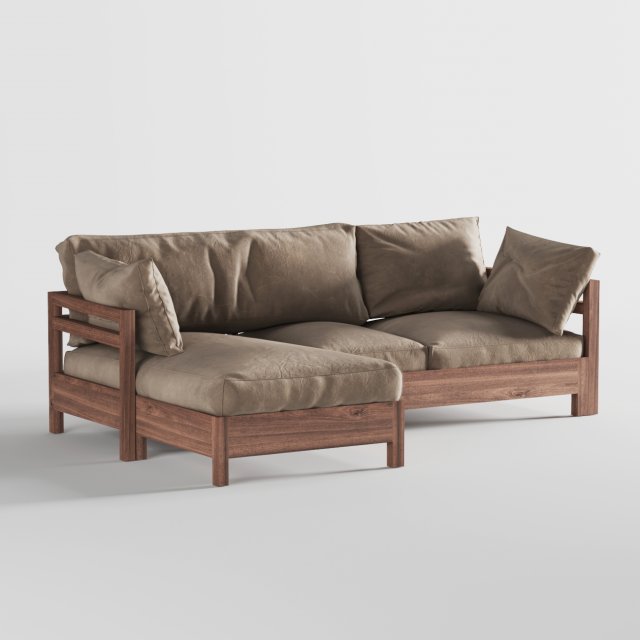 Hiromatsu sofa Modello 3D .c4d .max .obj .3ds .fbx .stl .blend 