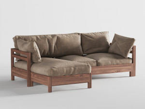 Hiromatsu sofa 3D Model