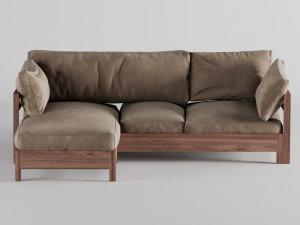 Hiromatsu sofa Modello 3D