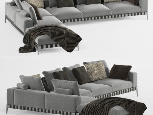 flexform gregory sofa 3D Model