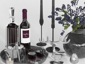 Tableware set05 Modelo 3D