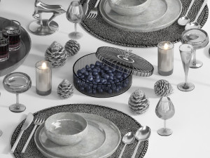 Tableware set05 Modelo 3D