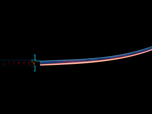 high poly katana sword super realistic 3D Model