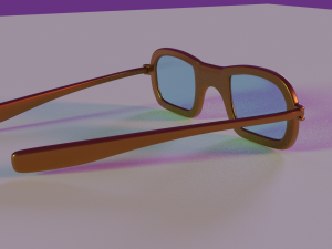glasses Modelo 3D