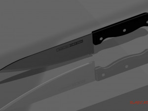 knifle Modello 3D