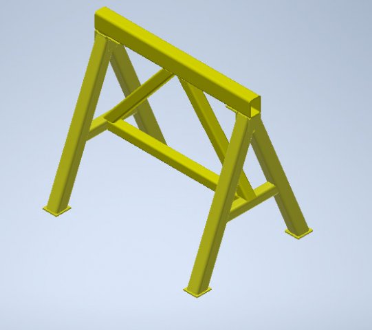 trestle 3D-Modell .c4d .max .obj .3ds .fbx .stl .blend 