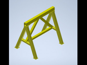 trestle 3D-Modell