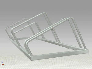 bicycle parking 3D Model