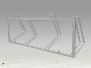 bicycle parking 3D Model