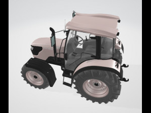 tractor kubota m7060 Modèle 3D