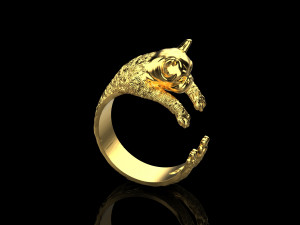 Rings dog 119 Modello 3D