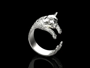 Rings dog 119 3D Model
