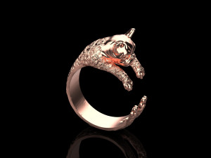 Rings dog 119 Modello 3D