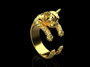 Rings dog 119 3D Model