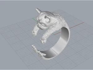 Rings dog 119 3D Model