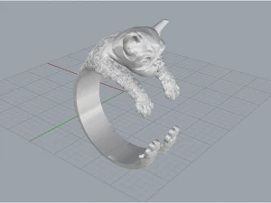 Rings dog 119 3D Model