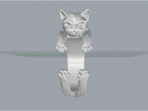 Rings dog 119 Modello 3D