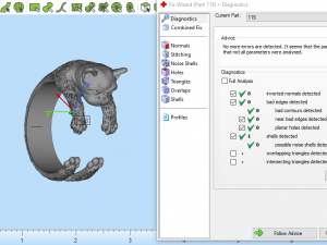 Rings dog 119 Modello 3D