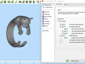 Rings dog 119 3D Model