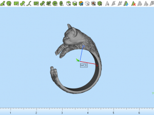 Rings dog 119 Modello 3D