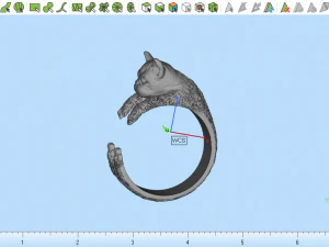 Rings dog 119 3D Model