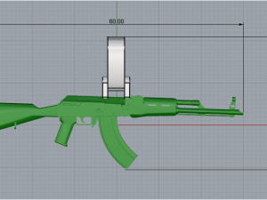 AK 74 132 3Dプリントモデル