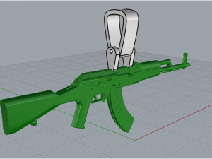AK 74 132 3Dプリントモデル