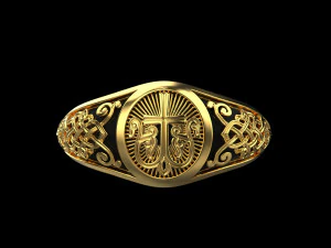 Mens signet 006 007 3D print model 3D Model