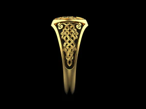 Mens signet 006 007 3D print model 3D Model