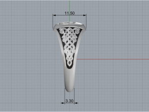 Mens signet 006 007 3D print model Modèle 3D