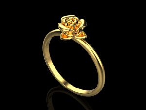 003 Rose flower 3D 模型