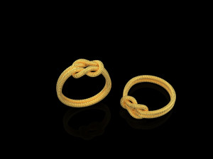 Rope Rings 120 3D print model 3D 模型
