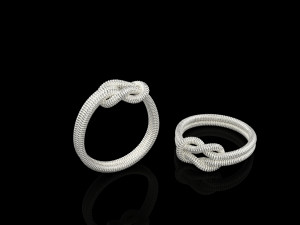 Rope Rings 120 3D print model 3D 模型