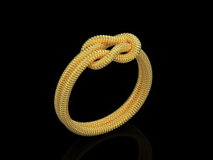 Rope Rings 120 3D print model 3D 模型